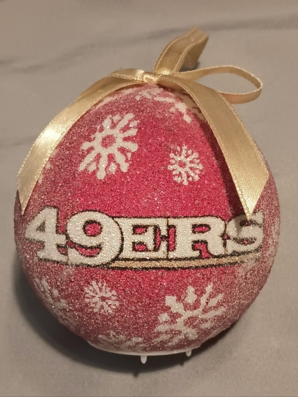 Team Sports America San Francisco 49ers Lght Up LED Onament